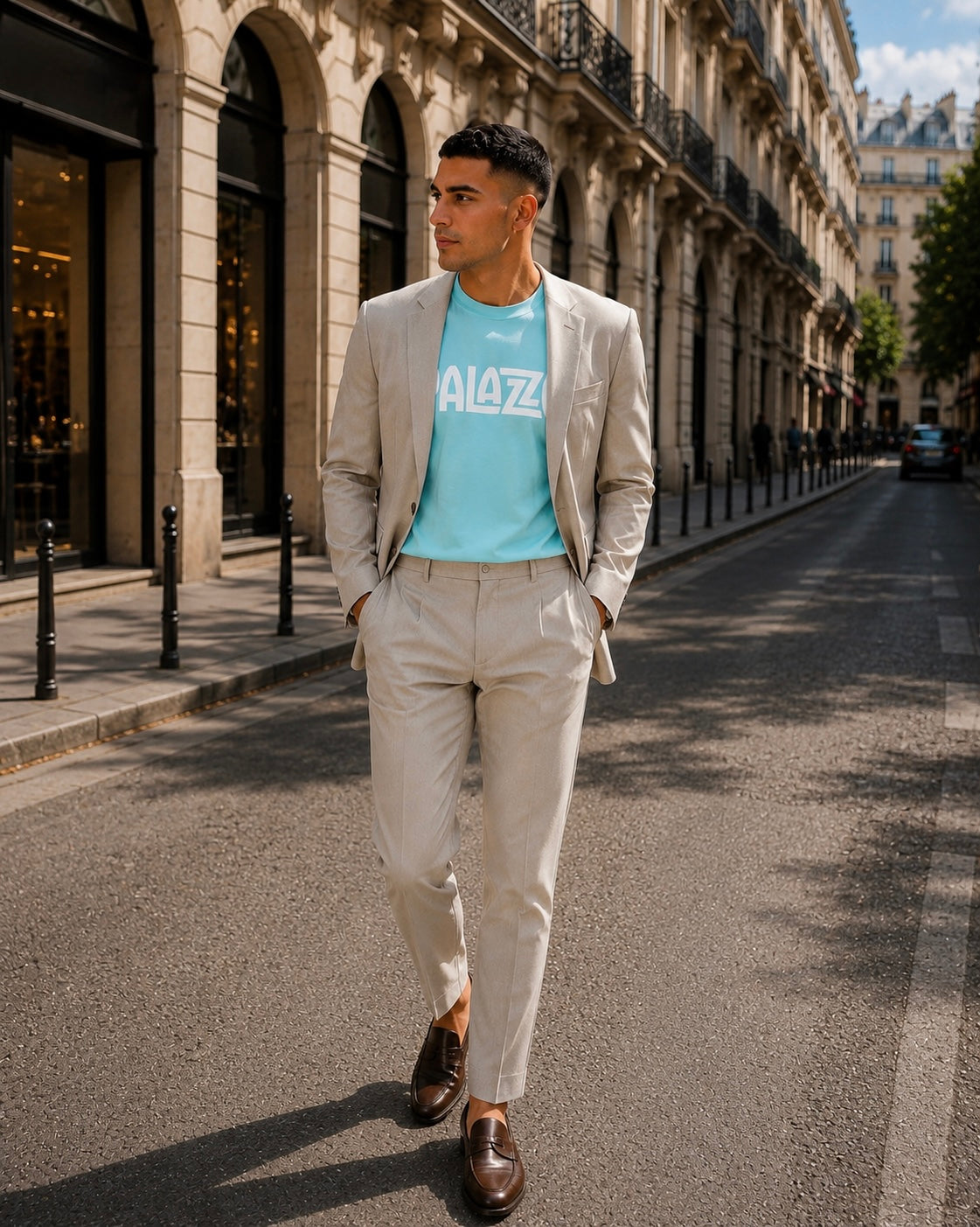 Aqua Tee - T-Shirt - Laura Palazzo