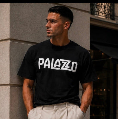 Schwarzes T-Shirt - Laura Palazzo