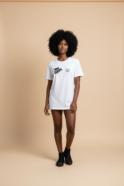 Queen T-Shirt - Weiß - Laura Palazzo